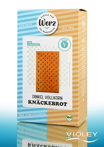 Bio Knäckebrot mit Dinkel Saaten von Dr. Karg