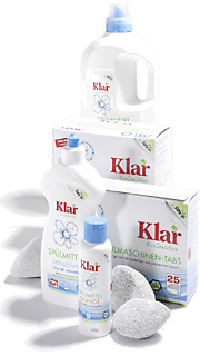 Klar Geschirr-Reinigungsmittel