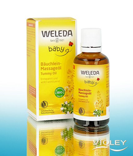 weleda baby tummy oil