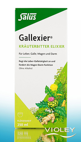 Salus Gallexier Herbal Bitter Elixir 250 ml at Violey