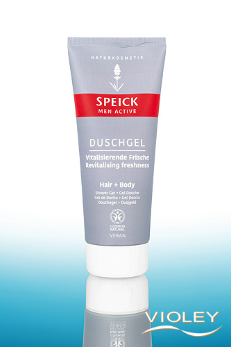 Speick Men Active Duschgel – 200 Ml, Mit Pflanzlichen Wirkstoffen, Vegan & Dermatologisch Getestet