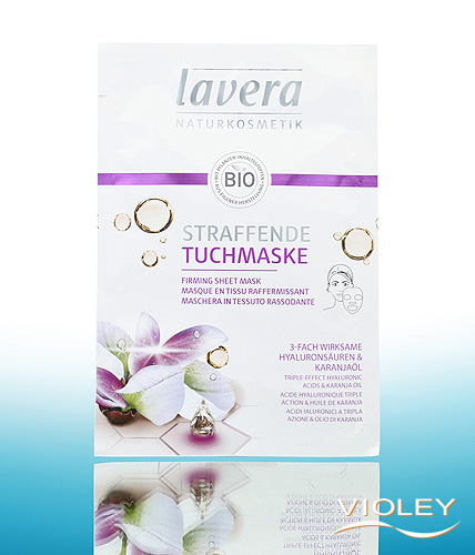Lavera Straffende Tuchmaske – 21 Ml, Packung Mit 2, Mit Edelweiß-Extrakt, 100% Naturkosmetik