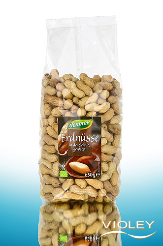 Dennree Erdnusse In Der Schale Gerostet 650 G Naturprodukte Shop Violey