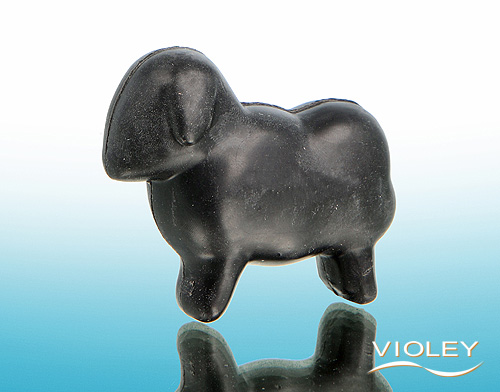 Saling Schafmilchseife „Schaf“ – 85g, Schwarz, Mit ätherischen Ölen, Hergestellt In Deutschland (kbA)
