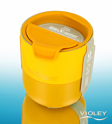 Klean Kanteen Rise Mug Autumn Glaze - Thermosmok met oor van gerecycled Klean Kanteen Rise Mug Autumn Glaze - Thermosmok met oor van gerecycled