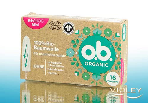 o.b. Organic Tampons Mini 1 x 16 St. at Violey