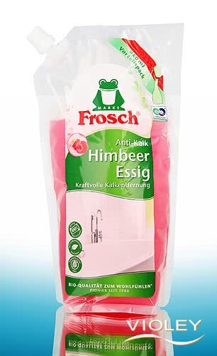 Frosh Raspberry Vinegar Frosch Limescale Remover Raspberry Vinegar, refill pack 950 ml