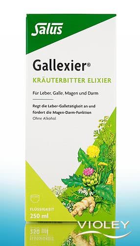 Salus Gallexier Kräuterbitter Elixier 250 ml bei Violey