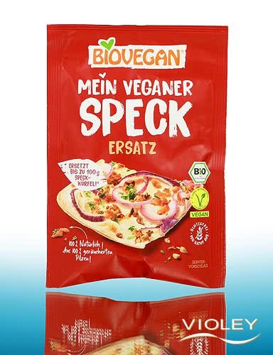 Bacilon Substitute BioVegan Organic Vegan Bacon Substitute 10 g at Violey
