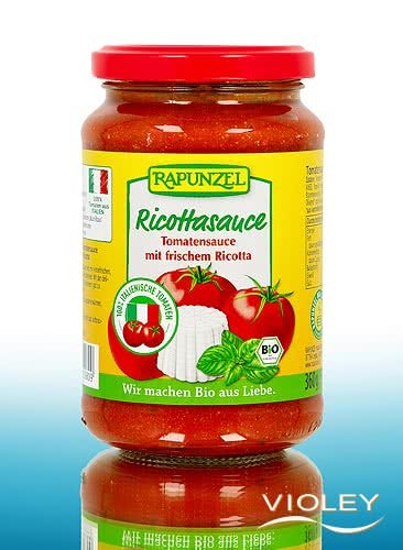 Sauce tomate bio pour spaghetti- Sauce aux tomates bio d'Italie