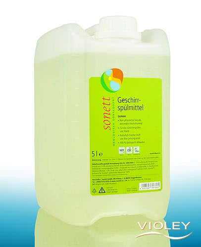 Liquide Vaisselle désinfectant parfum citron 5L