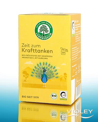 Lebensbaum Zeit zum Krafttanken Organic Fruit Tea, tea bags 20 x 2 g