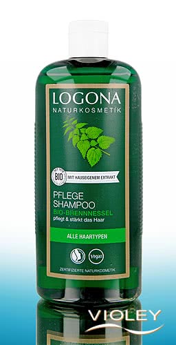 Logona Pflege Shampoo Brennnessel 500 ml bei Violey