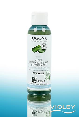 Logona Augen Make-Up Entferner Aloe Vera Mandelöl 125 ml