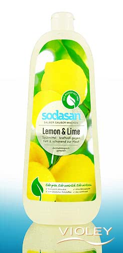 Liquide vaisselle au citron pour lavage des mains produit