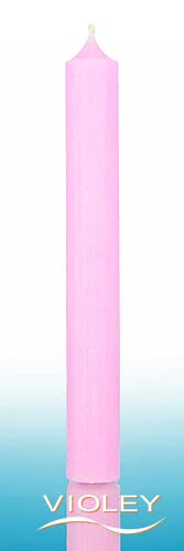 Kerzenfarm Hahn Stabkerze Pastell Lila 180 x 22 mm