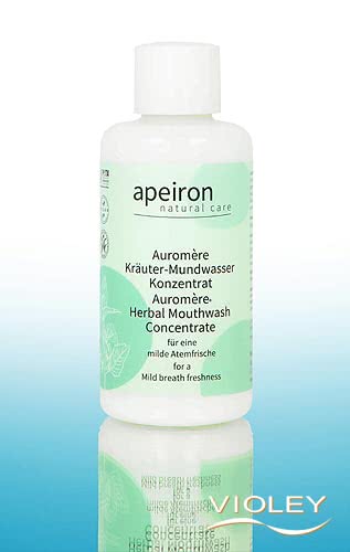 Auromère Kräuter-Mundwasser Konzentrat homöopathieverträglich 100 ml Auromère Kräuter-Mundwasser Konzentrat homöopathieverträglich 100 ml