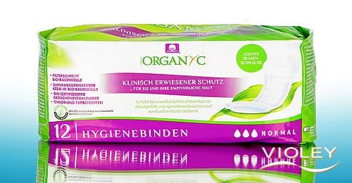 Organyc Hygienebinden bei leichter Blasenschwche Normal 1 x 12 St. Organyc Hygienebinden bei leichter Blasenschwche Normal 1 x 12 St.