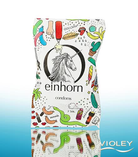 Einhorn Kondome, Motiv Mann 1 x 7 St. bei Violey Einhorn Kondome, Motiv Mann 1 x 7 St. bei Violey