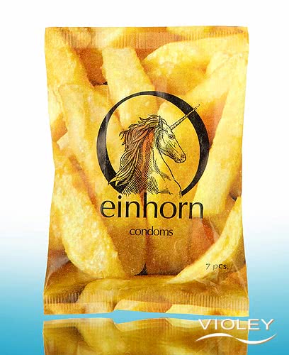 Einhorn Kondome, Motiv Foodporn 1 x 7 St. bei Violey Einhorn Kondome, Motiv Foodporn 1 x 7 St. bei Violey